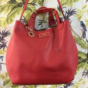 Large leather DKNY Purse